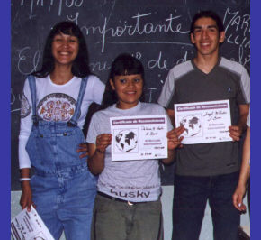 Mariana, Patricia y Mariano